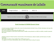 Tablet Screenshot of cmlasalle.org